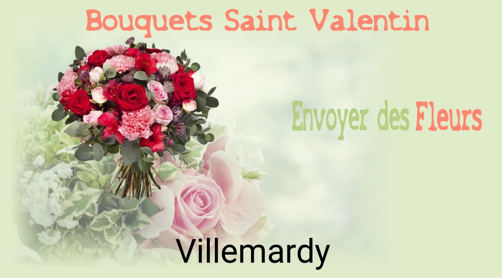 Roses de Saint-Valentin livrées à Villemardy